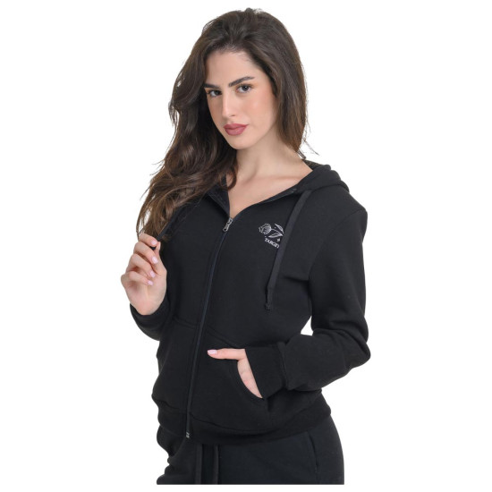 Target Γυναικεία ζακέτα Fleece Hoodie Jacket ''Floral''